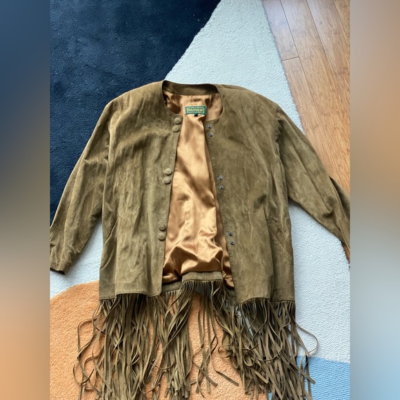 Danier Jackets & Blazers - Vintage Danier Taupe/Khaki Suede Coat ❤️